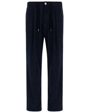 Herno Trousers Pt000011U-12799 - Blue