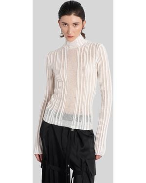 Ann Demeulemeester Aamu Knitwear - Natural