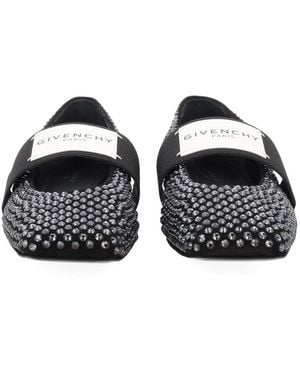 Givenchy Ballet Flats Calf Leather - Black