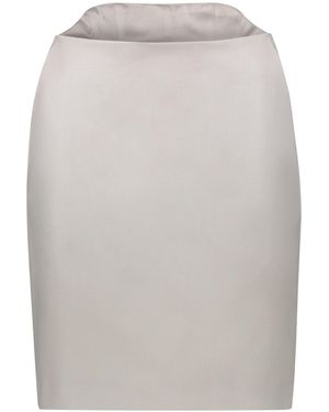 Lorena Antoniazzi Pencil Mini Skirt - White