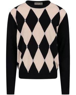 Ballantyne Cashmere Jumper - Black
