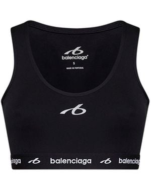 Balenciaga Techwear Bra Tank Top - Black