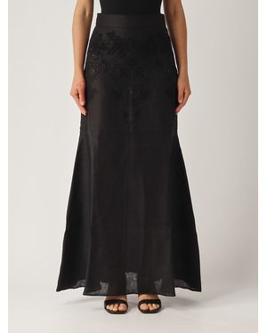 Ermanno Scervino Gonna Lunga Skirt - Black