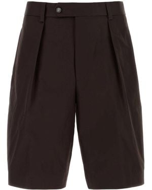 BOSS Cotton Bermuda Shorts - Grey