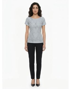 Dolce & Gabbana Light Polyamide Blouse - White