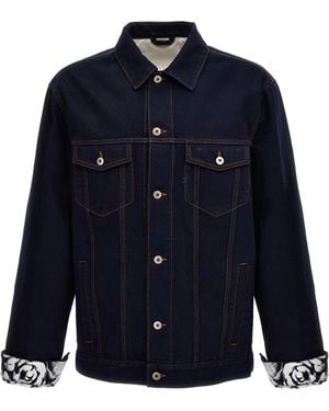 Burberry Cotton Jacket For - Blue