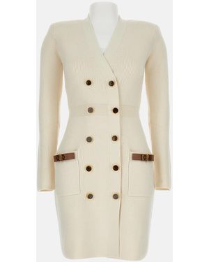 Elisabetta Franchi Mini Dress - Natural