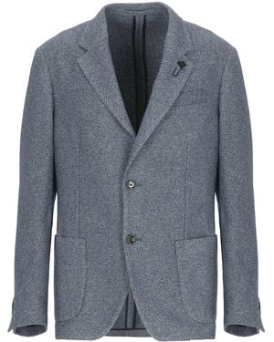 Lardini Wool Jacket - Blue