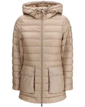 Moncler Jasmin Short Down Jacket - Natural