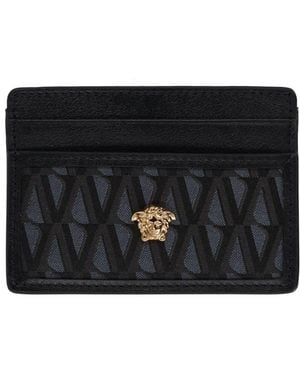 Versace Card Holder The Jellyfish - Black