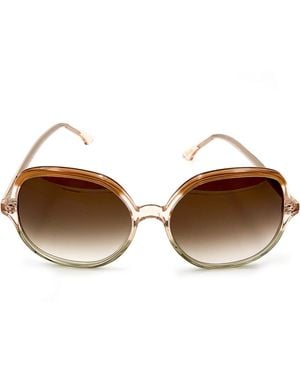 Silvian Heach Drag C663 Celluloid Occhiali Sole - Brown