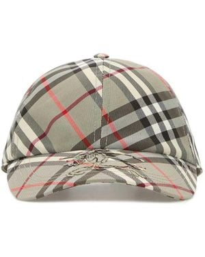Burberry Embroidered Canvas Baseball Cap - Multicolour