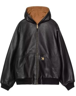 Carhartt Leather Outerwear - Black