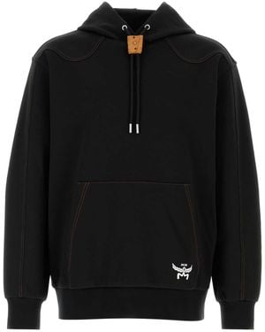 スウェット・トレーナー MCM BLACK STRETCH POLYESTER BLEND SWEATSHIRT MCM Sweatshirts for Men | Online Sale up to 67% off | Lyst