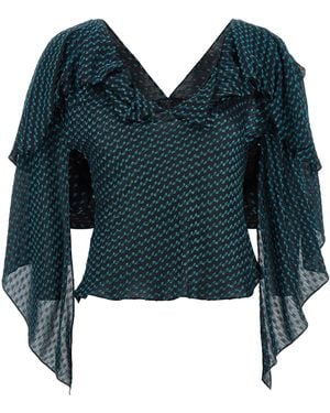Kiko Kostadinov Modal Blouse - Blue