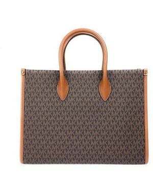 Michael Kors Tote Bag 89.Coated Canvas Tote-Bags - Brown