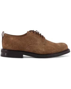 Church's Pentire 2.0 Suede Low-Top Lace-Up Shoes - Brown
