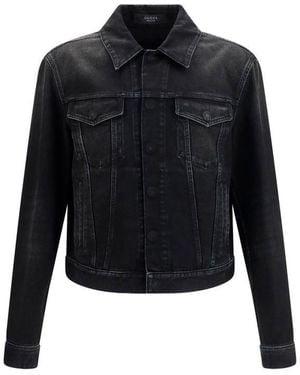 Gucci Cotton Denim Jacket Clothing - Black