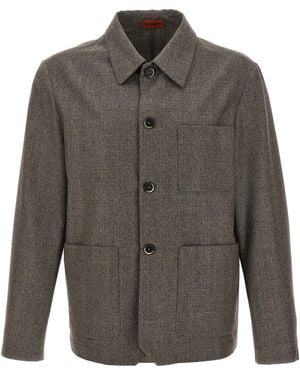 Barena Visal Overshirt - Gray
