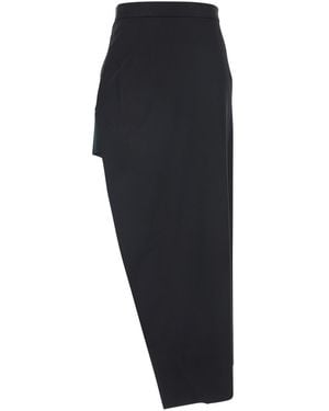 Vivienne Westwood Skirt With Asymmetrical Design - Black