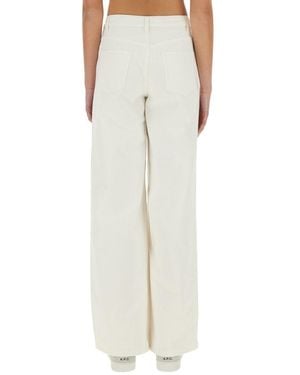 A.P.C. Elisabeth" Jeans - White
