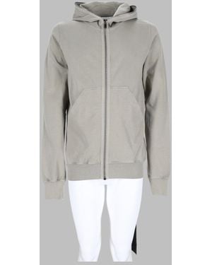 Rick Owens Gimp Hoodie Cotton T-Shirts And Polos - Grey