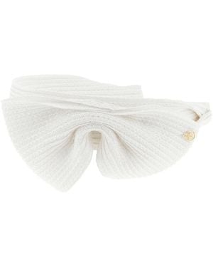 Maison Michel 'Beth' Headband - White
