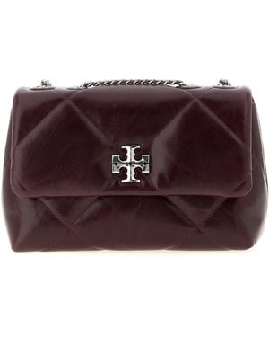 Tory Burch Kira Diamond Small Shoulder Bag - Purple
