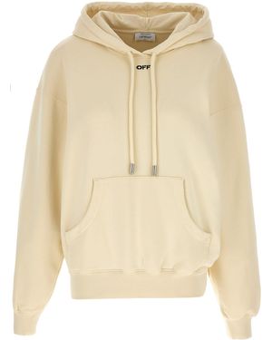 Off-White c/o Virgil Abloh Cloud Arrow Hoodie - Natural