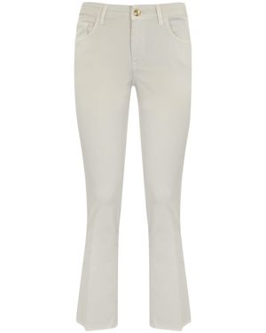 Fay Five-Pocket Pants - Gray
