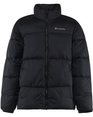 Columbia Chest-Logo Padded Jacket - Black