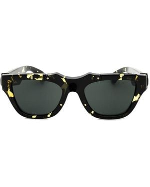 Burberry Frame And Lens Sunglasses - Black