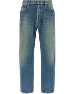 Saint Laurent Mid Rise Jeans - Blue