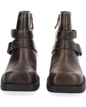 Ash Yuri Boot Cow Leather - Black