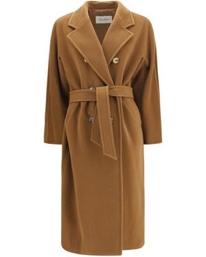 Max Mara 101801 Madame Coat - Natural