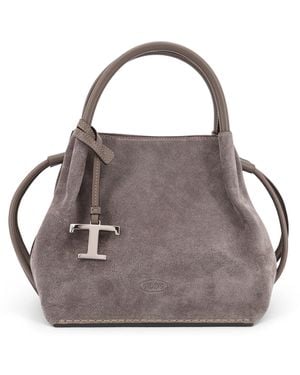 Tod's Suede Shoulder Bag - Multicolour