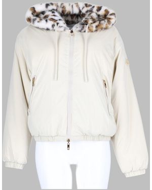 Moose Knuckles Reversible Jacket Eaton Bunny Polyester - White