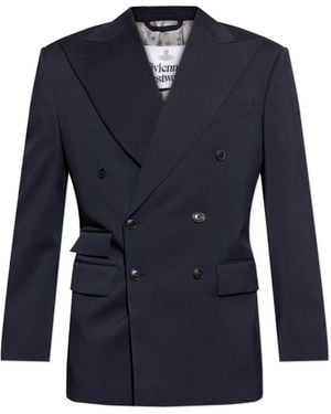 Vivienne Westwood Double-Breasted Blazer - Blue