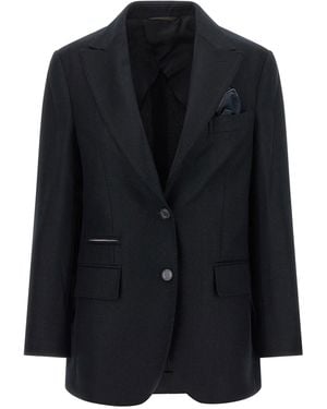 Peserico Punto Luce Blazer - Black