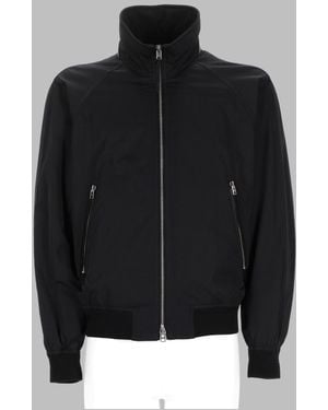 Tom Ford Blouson With Cashmere Lining Polyester Polyamide Jacket - Black
