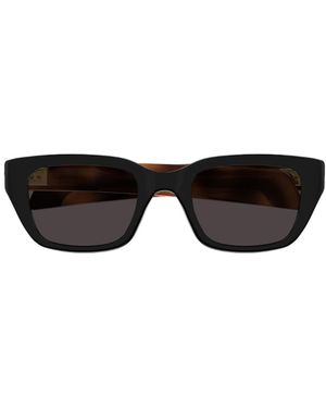 Bottega Veneta Bv1393S Linea Ribbon Acetato Riciclato Sunglasses - Brown