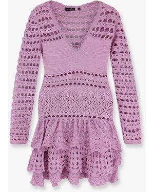 retroféte Mini Dress - Purple