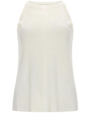 Loulou de Saison Top Ohana Viscose Tops - White