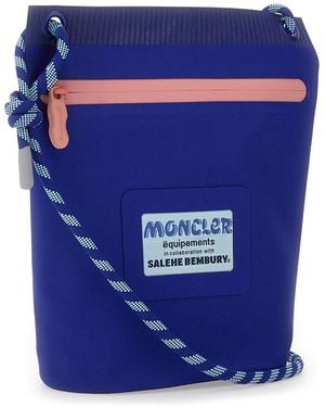 Moncler Clutch Bag Amoeba Polyamide/Nylon Shoulder - Blue
