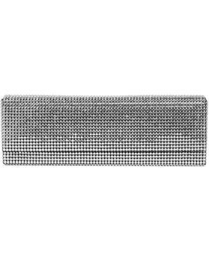 AMINA MUADDI Amini Paloma Clutch - Gray