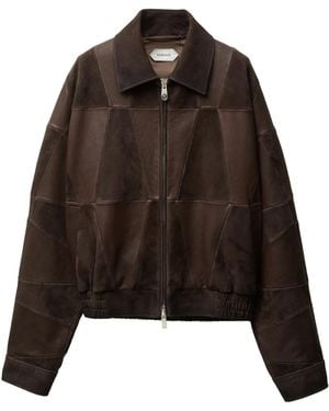 Versace Blouson Leather - Brown
