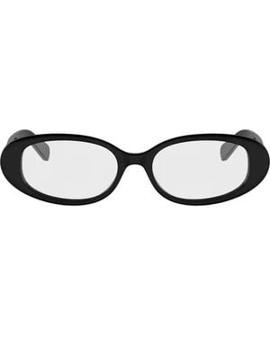 Celine Celine Eyewear Cl50180I Oval Frame Eyeglasses - Brown