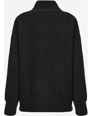 Malo Sweater Cashmere Turtleneck - Black