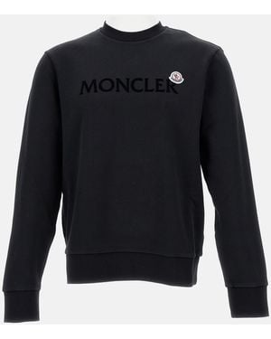 Moncler Crew Neck Sweatshirt - Blue