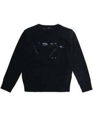 N°21 Crewneck Sweater Wool Tops - Black
